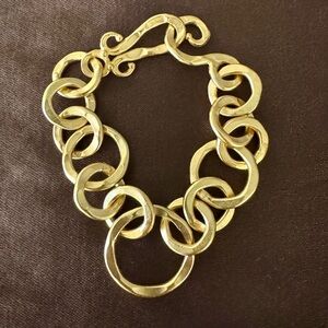Chunky Gold Chain Bracelet
